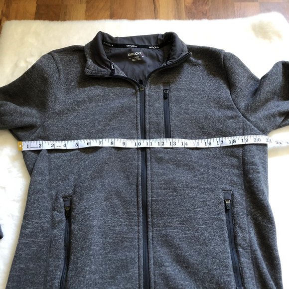 Untuckit kezoh fleece line full zip jacket size L - Picture 8 of 9